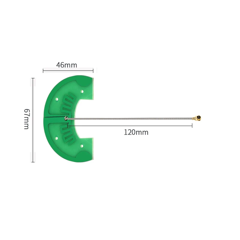 

2PCS High Gain 8dbi LTE NB-iot Module Patch Antenna RG1.13 GPRS GSM 2G 3G 4G LTE Full Netcom Built-in PCB IPEX IPX Connector