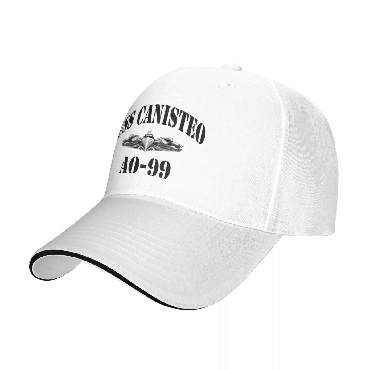 

USS CANISTEO (AO-99) SHIP'S STORE Baseball Cap Sunscreen Hat Beach Woman Men's
