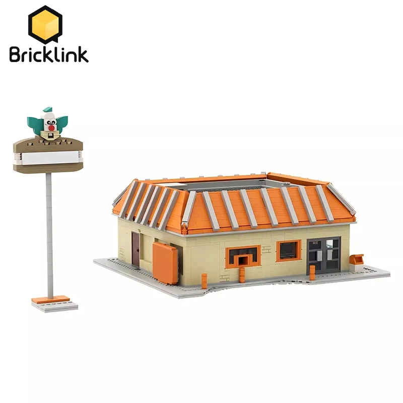Bricklink Ideas City House Simpsoned Springfield Krusty Burger