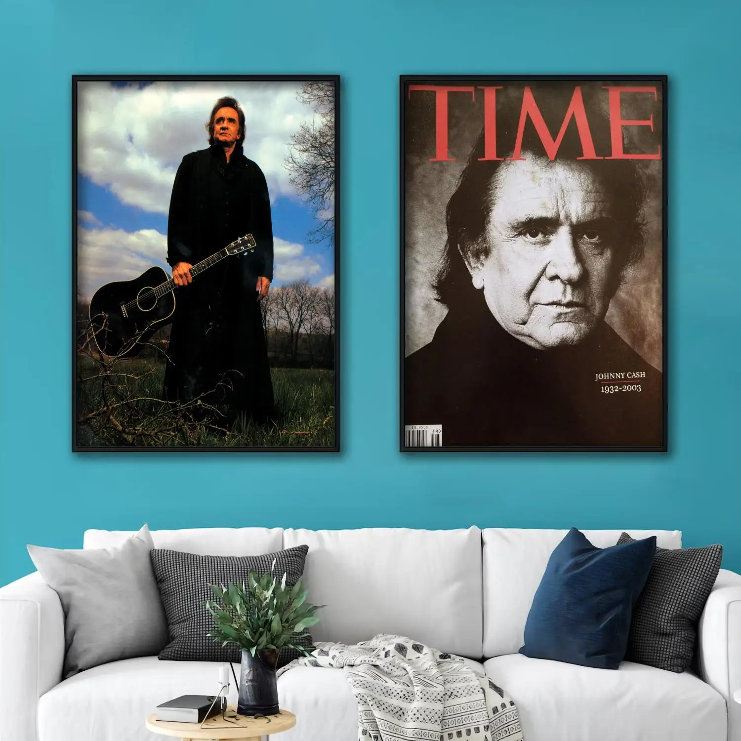 

johnny cash Singer Decorative Canvas Posters Room Bar Cafe Decor Gift Print Art Wall Paintings
