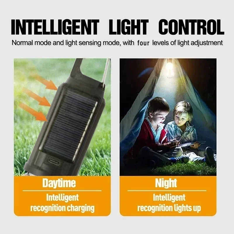 Retro Solar Camping Lantern 3