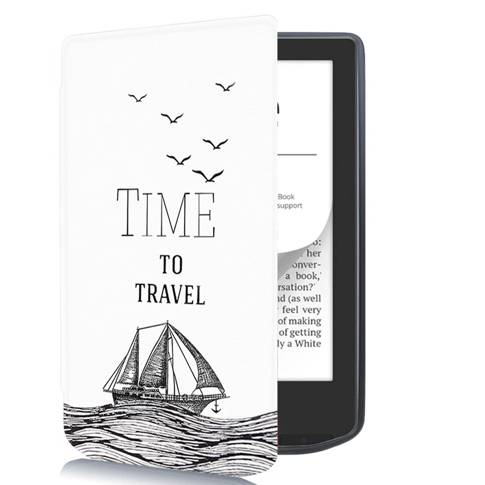 Slim PU Leather Folio Cover with Auto Sleep/Wake