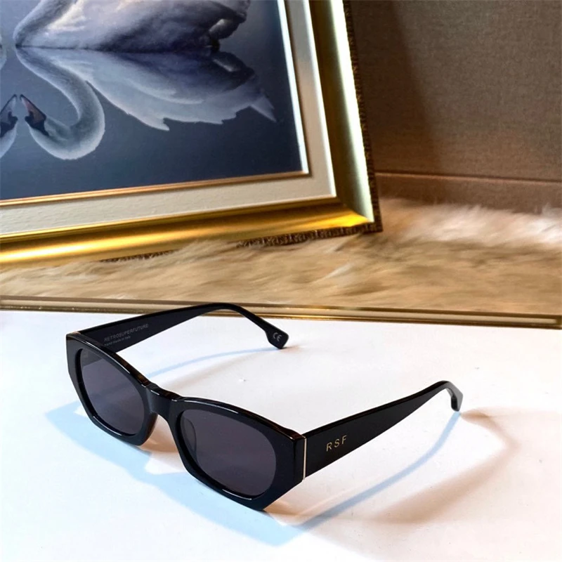 

Women's Sunglasses For Summer Amaya Style Anti-Ultraviolet Retro Plate Full Frame Eyeglasses Random Box