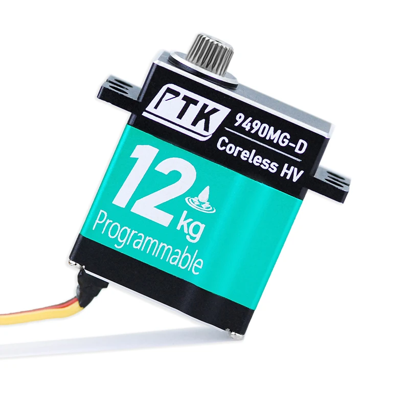 Servo RC 12KG Coreless + Boîtier Programmation 9490 - Pièces Électroniques RC