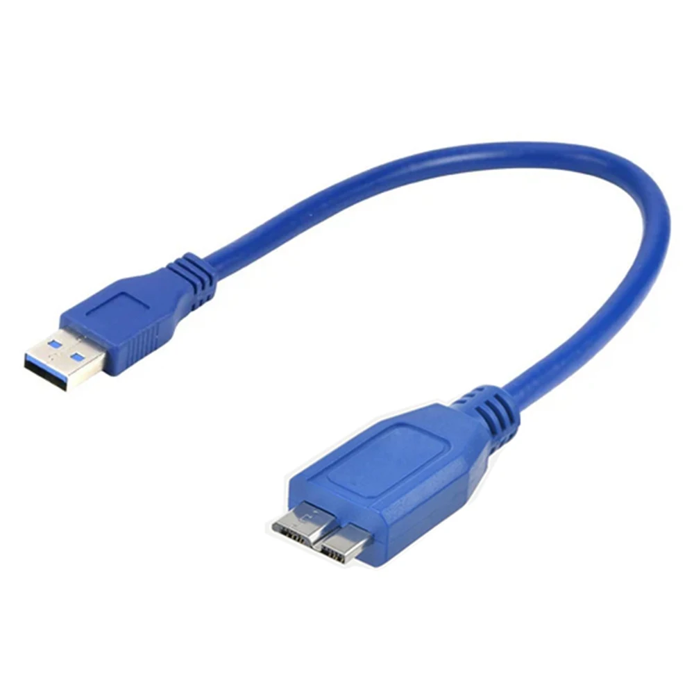 짧은 마이크로 USB 3.0 케이블 휴대용 USB 3.0 - Micro-B 코드 US..