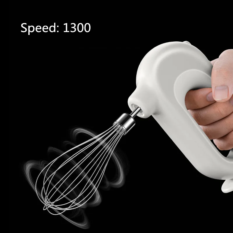 Portable Mini Electric Cordless Hand Mixer Whisk Rechargeable With Stainless Steel Whips 4 Speed Egg Butter Cream Kitchen Baking electric whisk electric egg beater