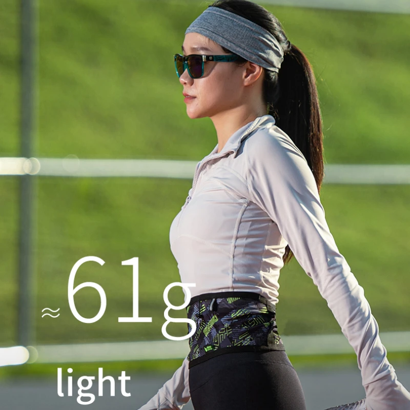 최신 W1001 최신 짠 탄성 스포츠 허리 팩 트라이 애슬론 마라톤 사이클링 등산을위한 레이스 번호 벨트 실행