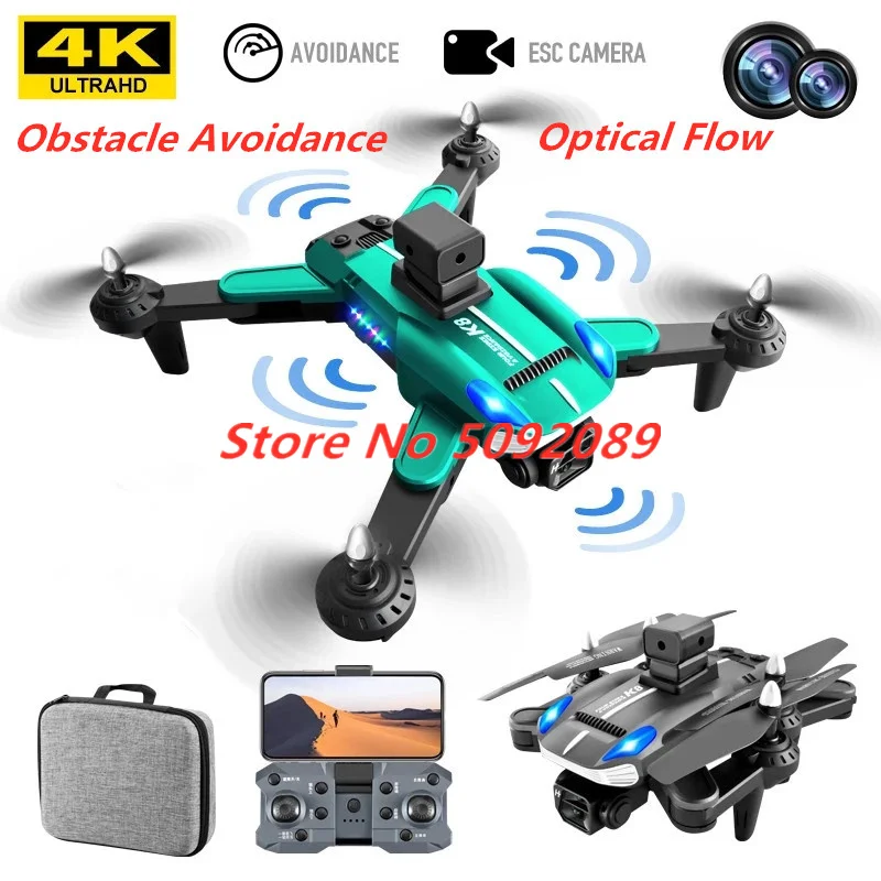 

Professional 4K HD ESC Camera 3-Way Laser Obstacle Avoidance Quadcopter Option Flow Update K8 Drone Aricraft Boy Kid Gifts Toy