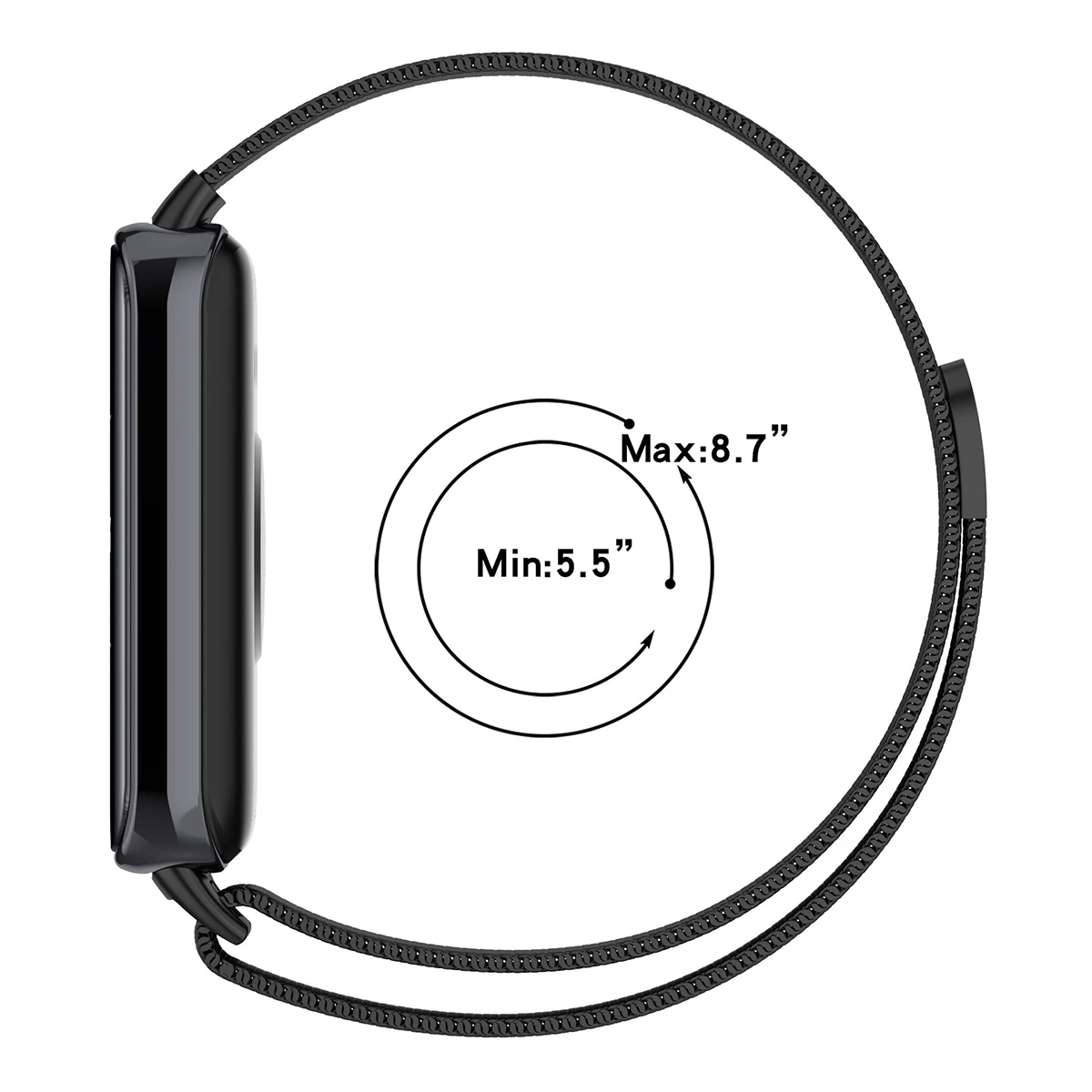 Milanese Loop Stainless Steel Magnetic Bracelet Replacement Strap