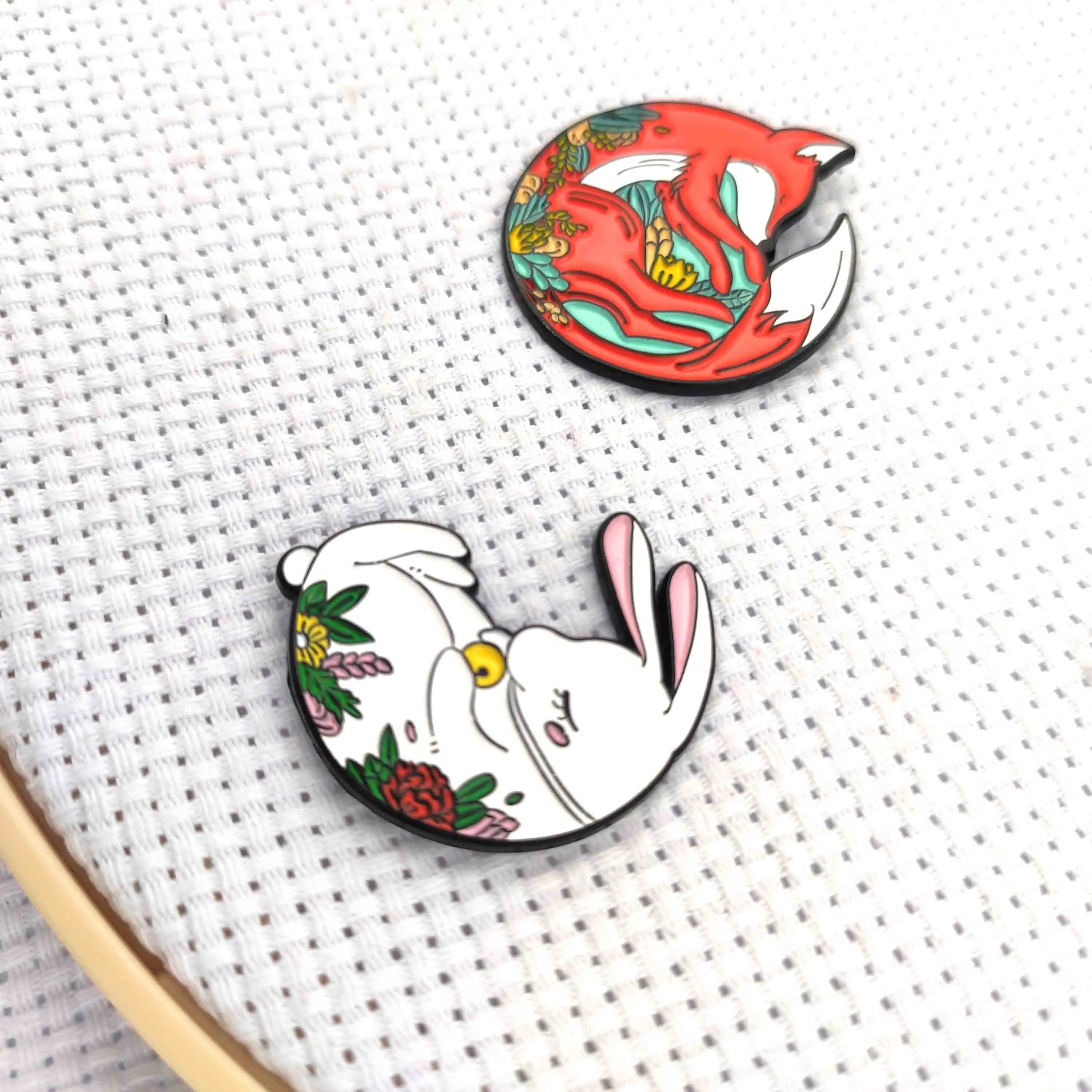 Needle Minder Magnet DIY Needle Holder Embroidery Cute Nanny Cross Stitch Magnetic Keeper Needleminder Crossstitch