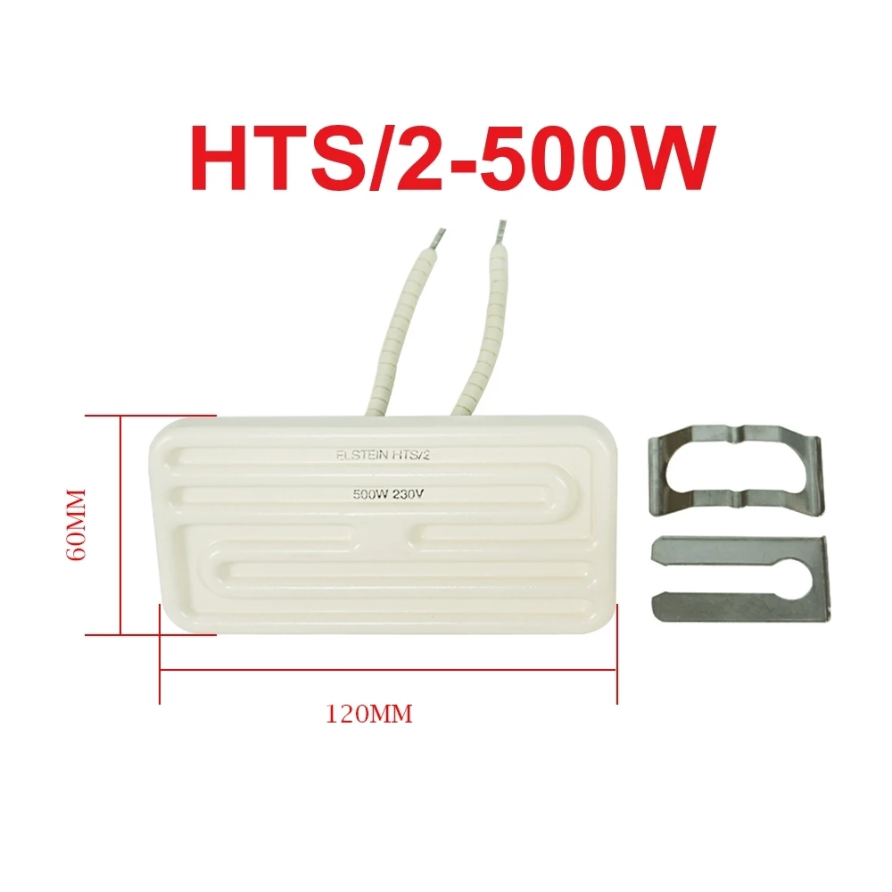 Original Elstein HTS Series Ceramic Heating Plate Chips 250W 500W 1000W for Infrared Ceramic Heating Brick BGA Rework Station 3