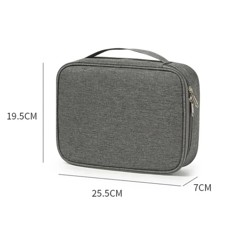 Compact Waterproof Travel Cable Organizer - Portable USB Charger and Storage Solution
