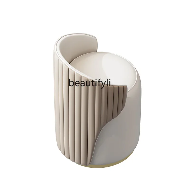 

Girls' Bedroom Dressing Stool Makeup Stool Light Luxury Modern Simple Home Dressing Cosmetic Chair chairs for bedroom