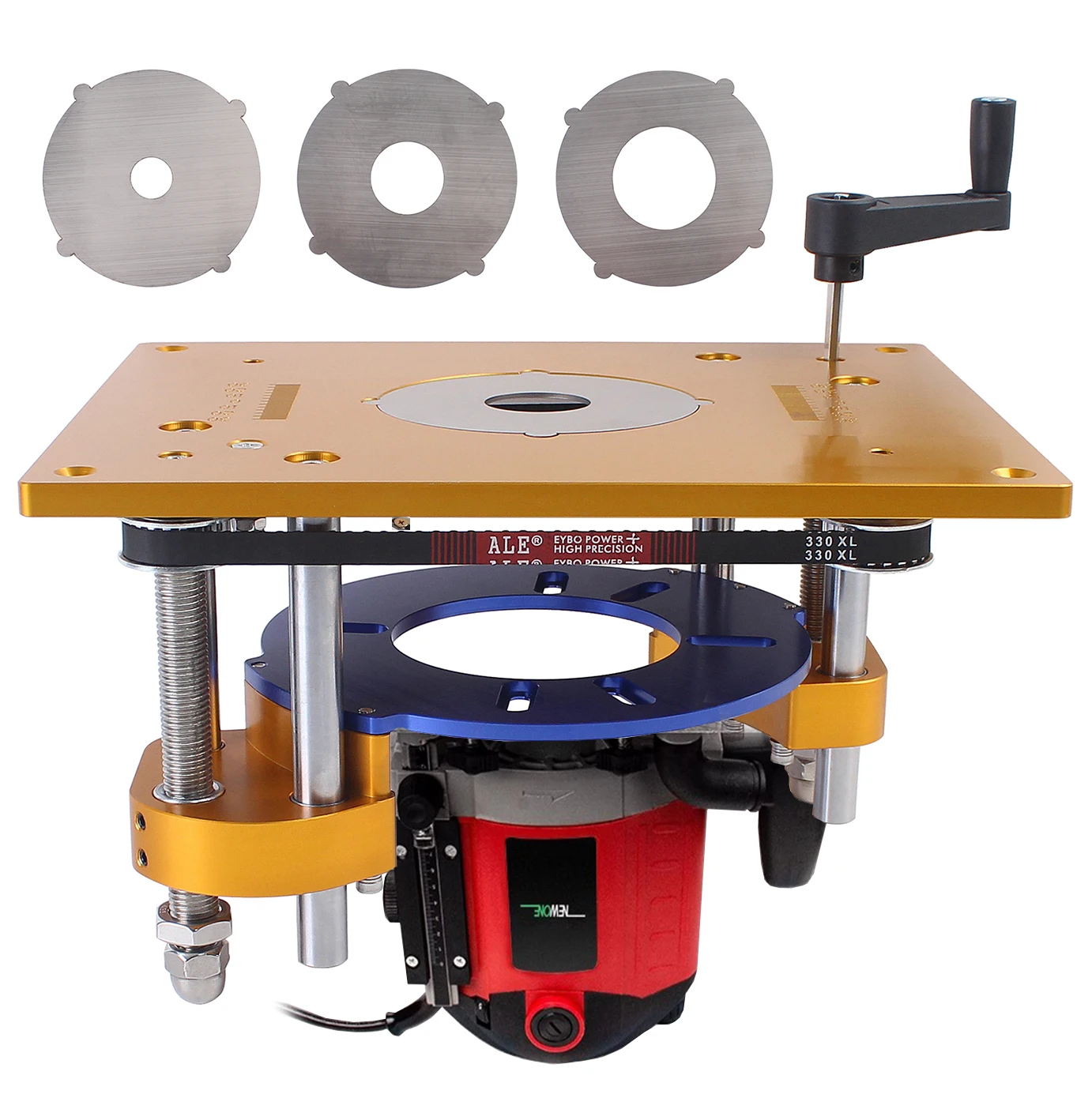 Router Lift Base Kit, Metalen Router Lift Systeem, Houtbewerking