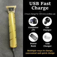 Wireless Electric Barber Hair Trimmer Clipper 4