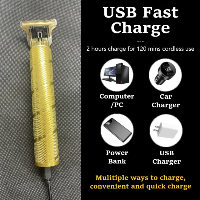 Wireless Electric Barber Hair Trimmer Clipper 4 Wireless Electric Barber Hair Trimmer Clipper 4