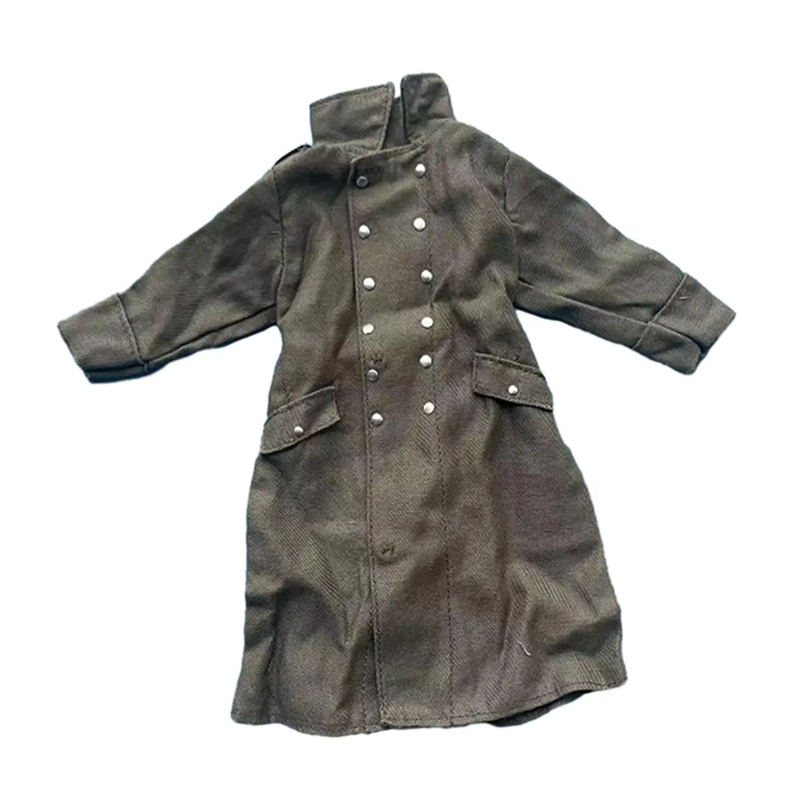 

1/6 Scale Loose Coat Clothing Model, Fashion Soldiers Clothes Accessories for 12inch Soldier Figures Dress up Body Accessory