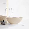 Fashion Creative Countertop Basin for Toilet Special-shaped Deepened Single-hole Bathroom Sinks Italian Ceramic Sink for Hotel 3