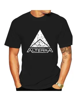 Футболка Мужская/Женская белая с логотипом ALTERRA subnautica
