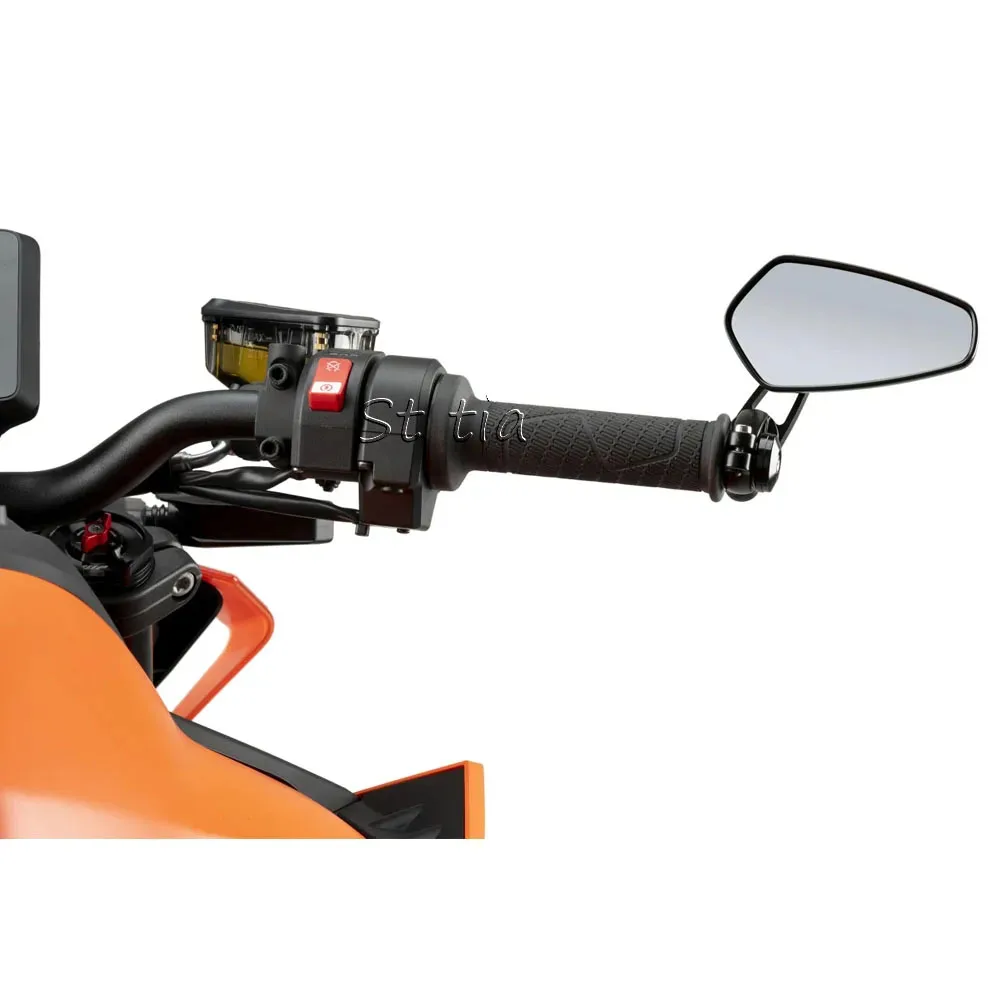 오토바이 바 엔드 사이드 핸들바 리어 뷰 미러 알루미늄 KTM 1290 슈퍼 듀크 R RR R EVO GT 2013-2022 모토 액세서리