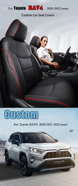 Leather Car Seat Cover for Toyota RAV4 RAV 4 2020 Automotive Front and Back  Seats Protector Accessories Suitable for Fuel Car - AliExpress