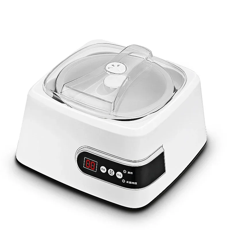 Home Yogurt Machine 1300ML Constant Temperature Heating Fermented Yogurt Machine Multifunctional Stainless Steel Rice Wine Maker