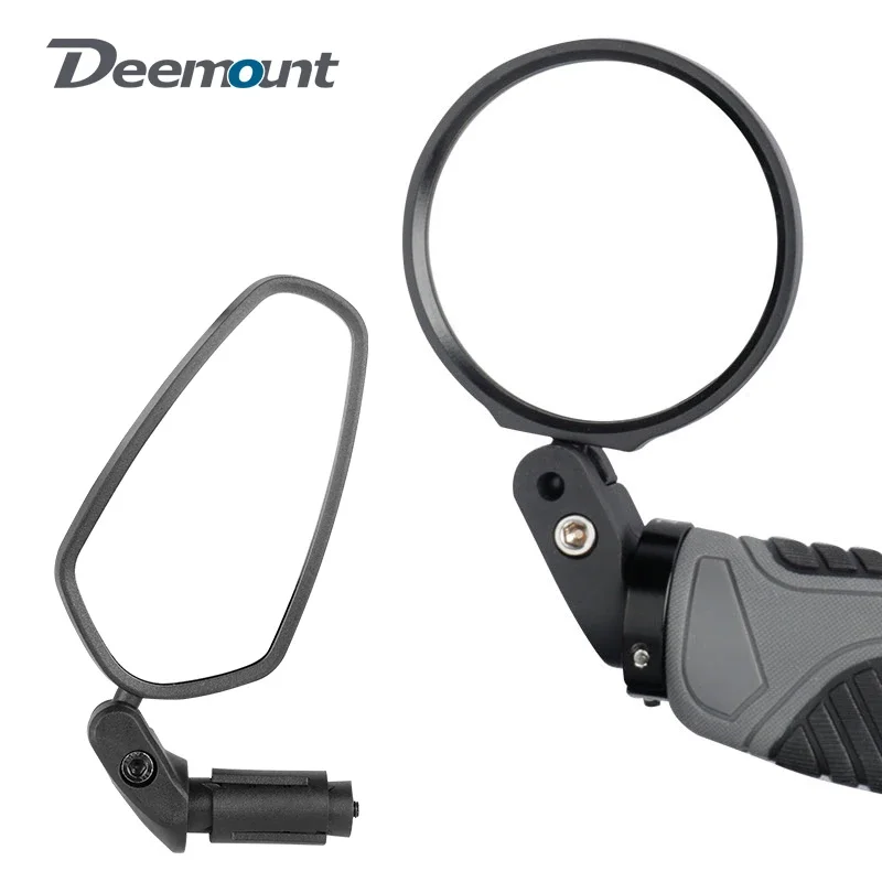 UniversalBicycleMirrorBarEndMountAcrylicMTBRoadBikeRearView