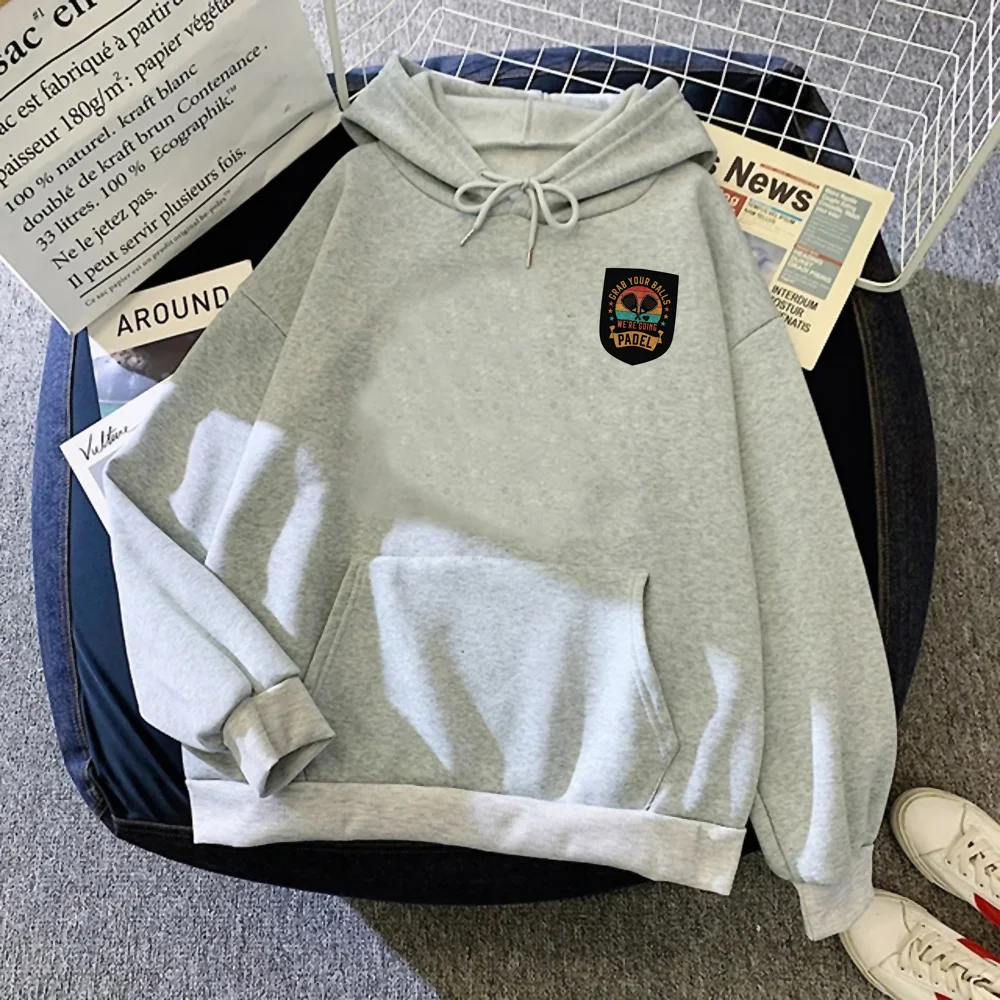 

Padel hoodies women Fleece anime sweat y2k funny Hood women gothic tracksuit