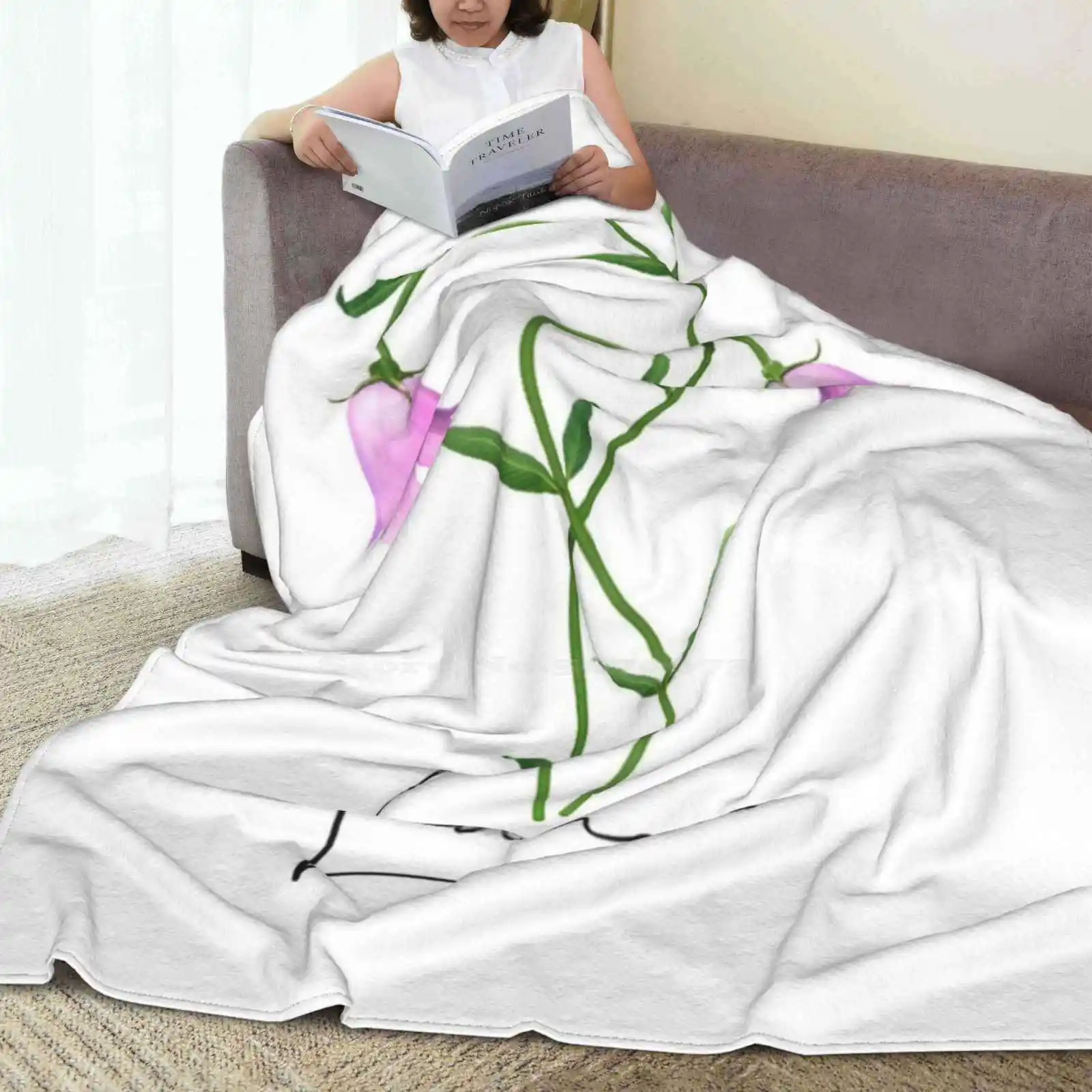 ������ �߻�ȭ Linnea Twinflower ���� ��ũ ��, �ſ� ������ �ε巯�� ���, ����, ħ��, ����� Linnea