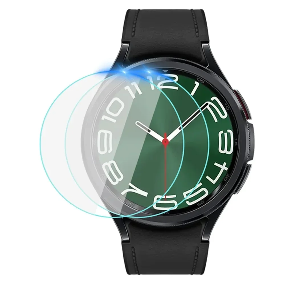 

Tempered Glass Film For Samsung Galaxy Watch6 Classic 43mm 47mm Anti-Scratch Screen Protective Cover For Watch5 Pro Watch4 40 44