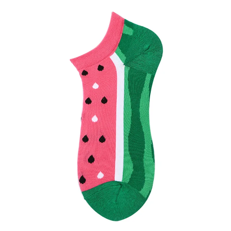 Colorful Cotton Novelty Socks - Funny Avocado and Animal Prints