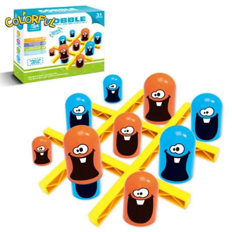 

Educational Toys Plastic Kids/Baby Intellectual Gobble Board Game Three In A Row Children Toy Kids Birthday Gifts