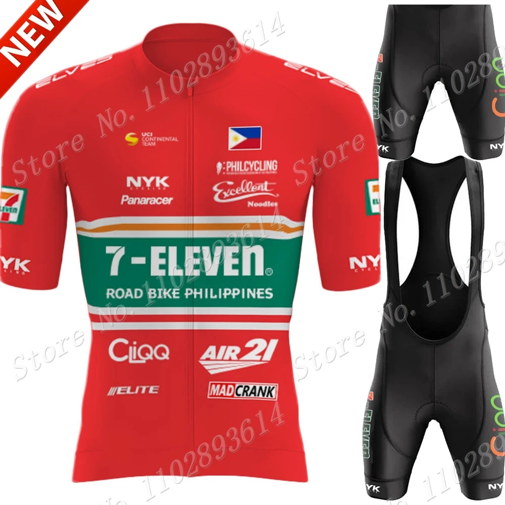 

Suit PHILIPPINES Cycling Jersey 2024 Team Red Retro Vintage Clothing Set Mens Bike Shirts Bicycle Bib Shorts MTB Wear Maillot