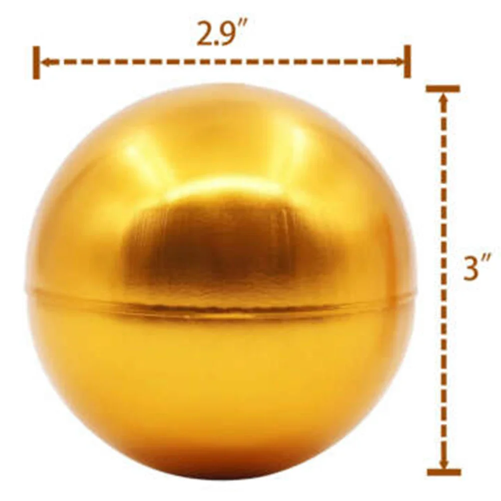 Gold Anodized Aluminum Inch Gold Anodized Aluminum Outdoor Flagpole Ball Topper Ornament