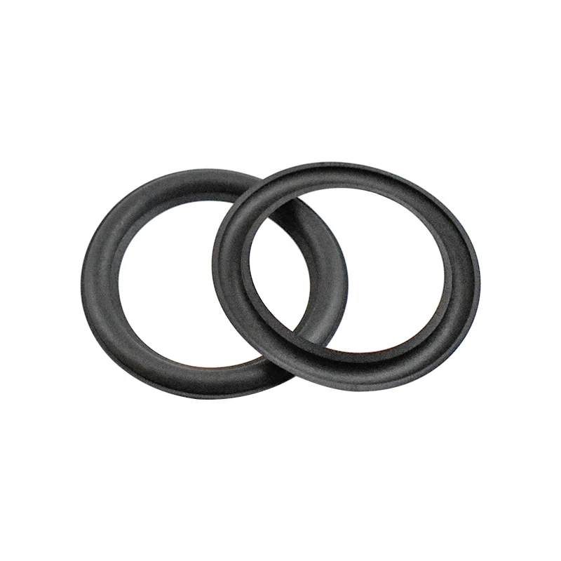 GHXAMP 3.5 인치 85mm 스피커 서라운드 수리 경적 고무 가장자리 스피커 링 수입 교체 82C-02 2PCS