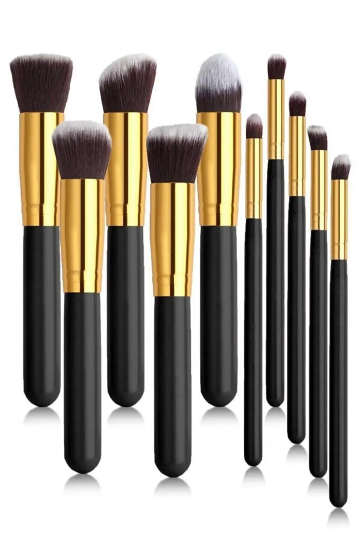 

Makeup Brush Set of 10 Black Color