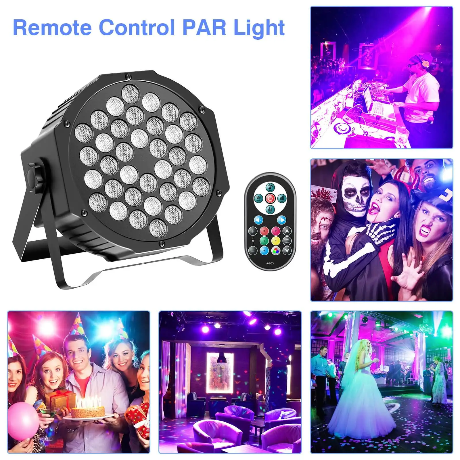 2PCS/4PCS LED Par Light Led Light Disco Light Led Stage Light Mini Led Stage Light