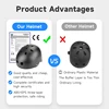Safety Helmet for E-Bike Electric Scooter MTB Cycling Roller Skate-Versatile Bike Helmet with Comfortable Fit 3