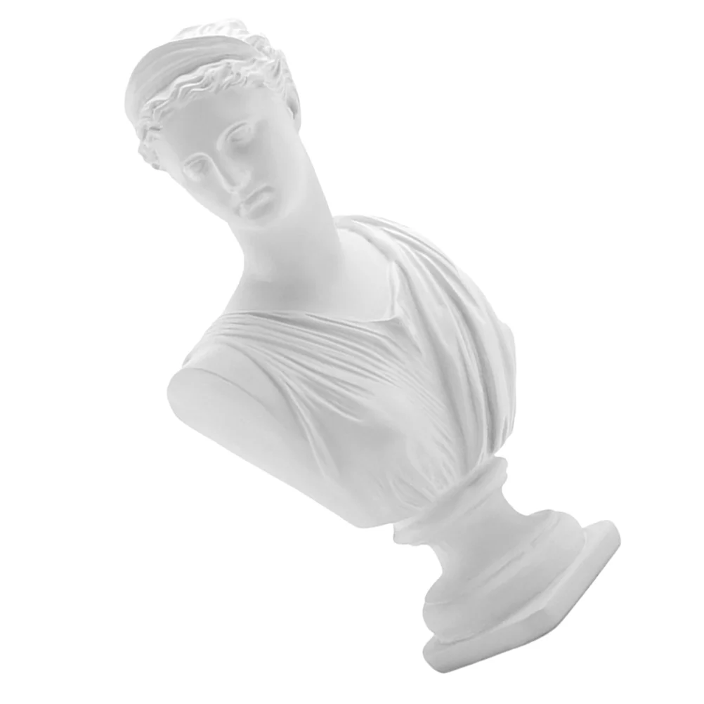 

Resin Goddess Statue Greek Goddess Bust Figurine Decorative Greek Statue Resin Goddess Sculpture
