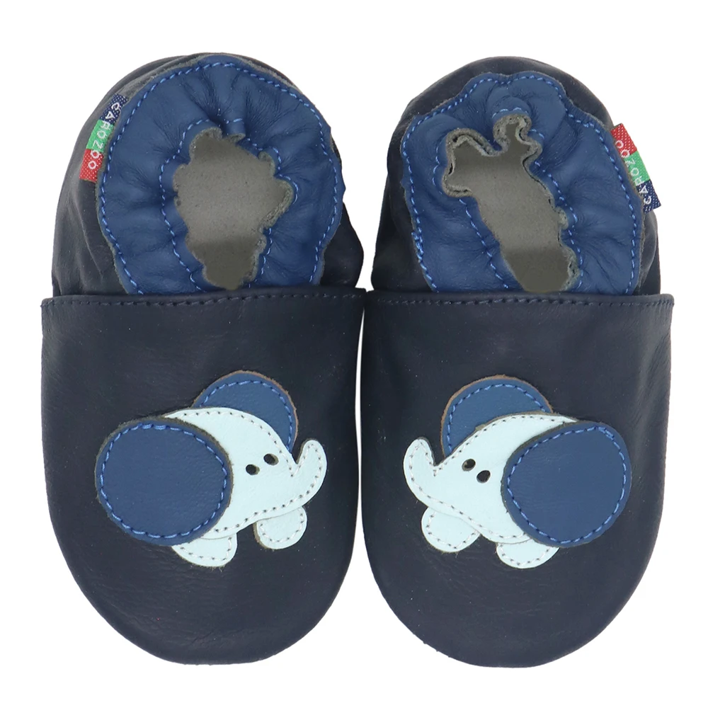 002Carozoo Girl Boy Shoes Soft Sheepskin Leather Shoes Skid-Proof Soft Soled Shoes Baby First Walkers Shoe Fit 0-24 Monther 3