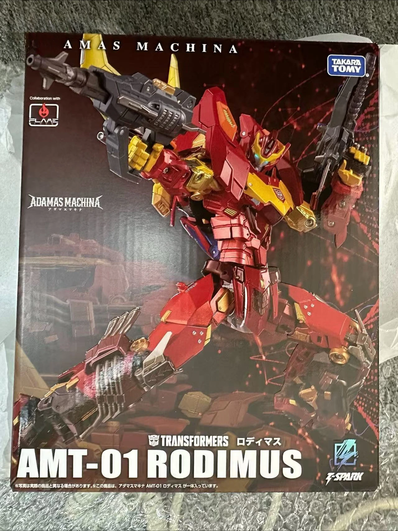 24 Hours Shipping] TAKARA TOMY AMT01 AMT-01 IDW Rodimus Prime Hot