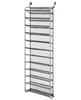 NEW 12-Tier Over The Door Shoe Rack for 36 Pairs, Metal, Gray 1