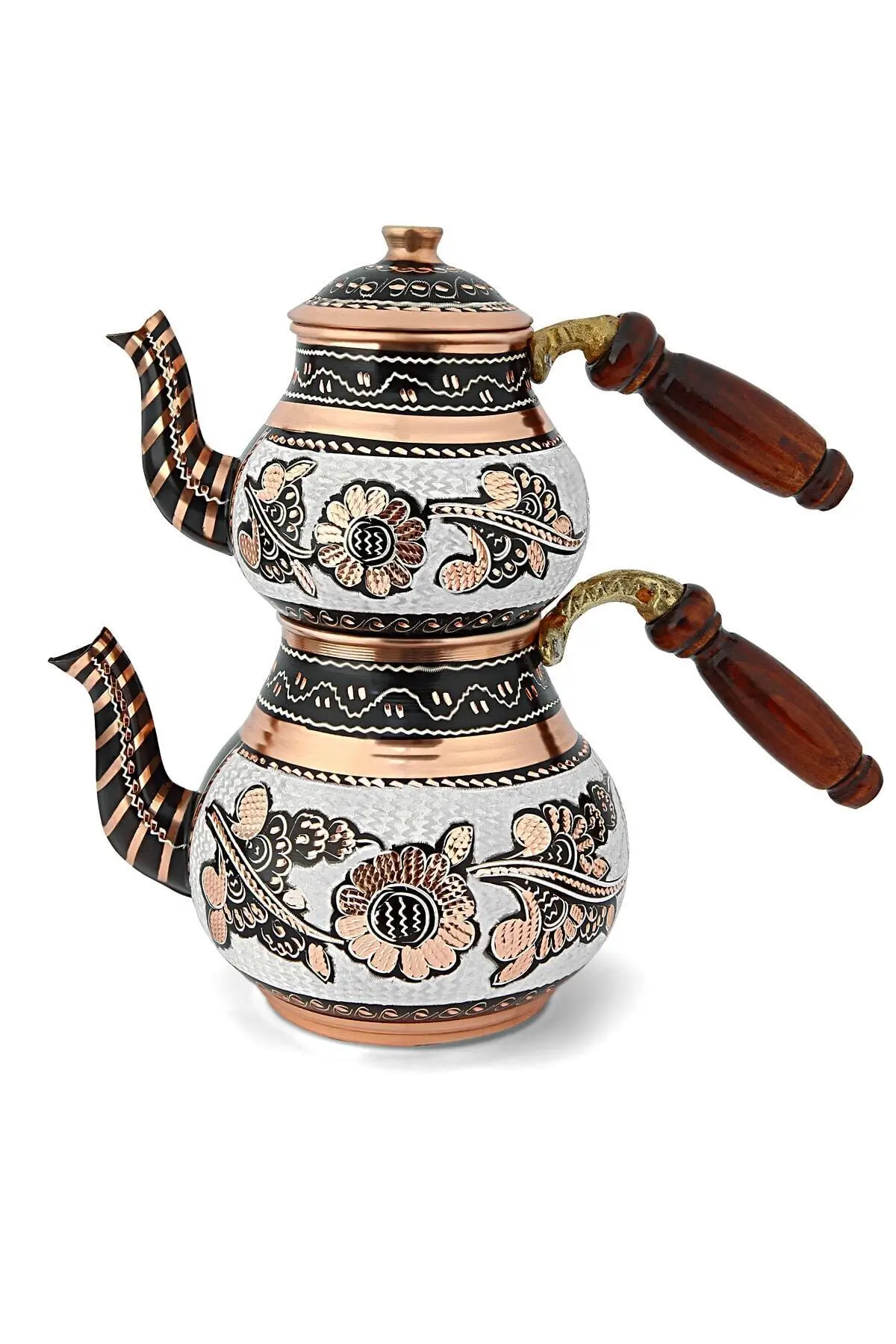 Turkish Copper Tea Pot Handcrafted - Ottoman - Online Turkish