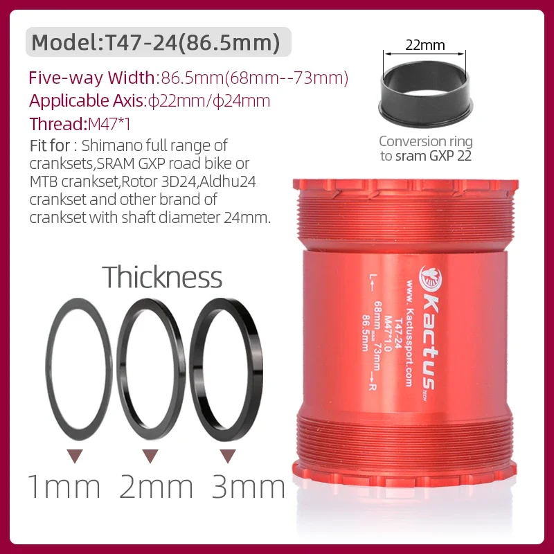 ROTORセラミックBB BSAスレッド用 シャフト径30mm BB1 ROAD BSA (JIS)ROAD BSA 24mm用(シェル幅68mm⁄73mm) | ROTOR 日本