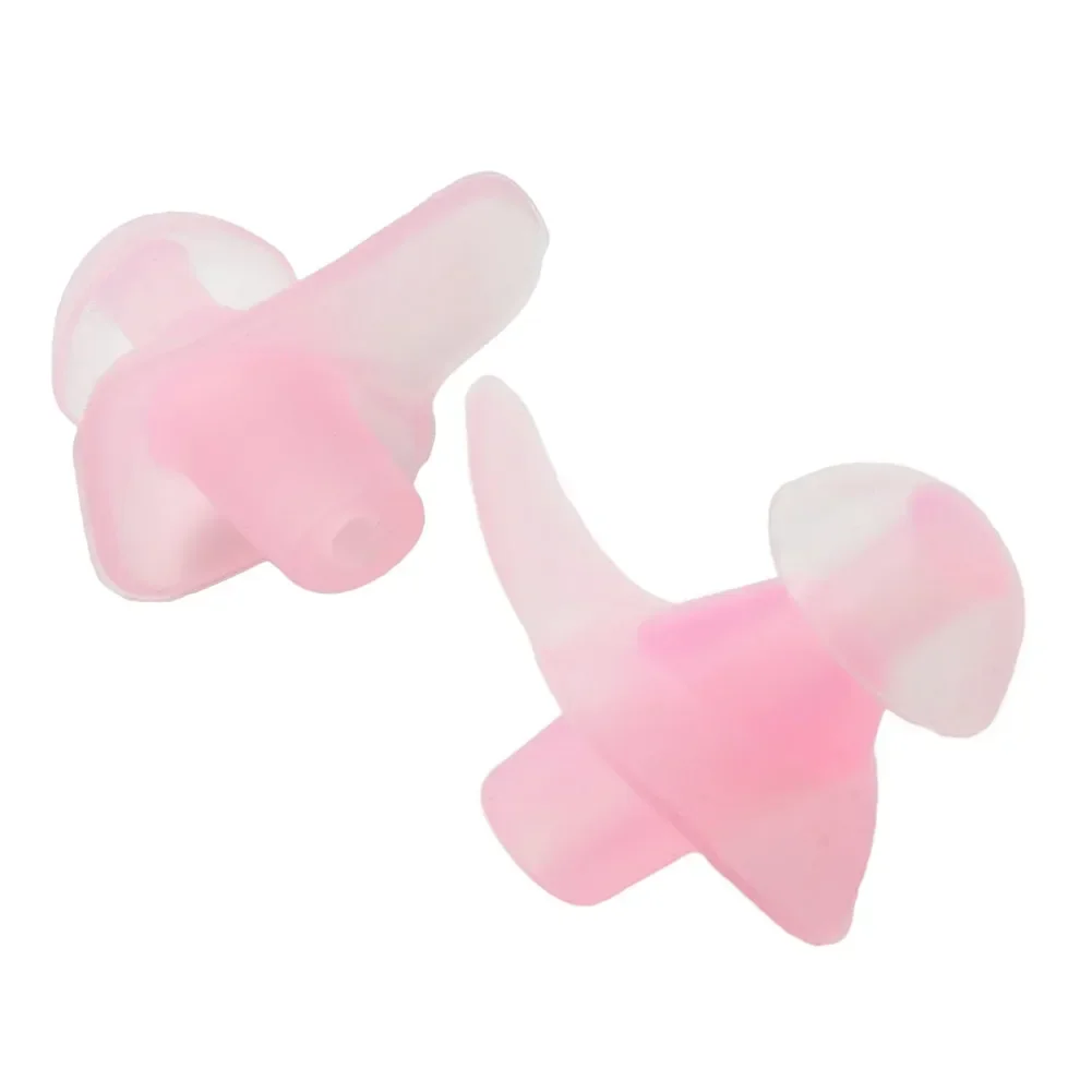 1 Pair Ear Plugs Water Sports Swimming Diving Adult Waterproof Ear Protector Earplugs Swimming Anti-Noise Accessories swimming earplugs