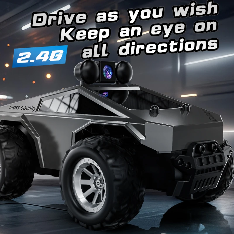 1:28 RC HD Camera FPV WIFI Mini Remote Stunt Car With LED Lights APP Control Racing Cars Toy For Kids&Adult_voghion.com
