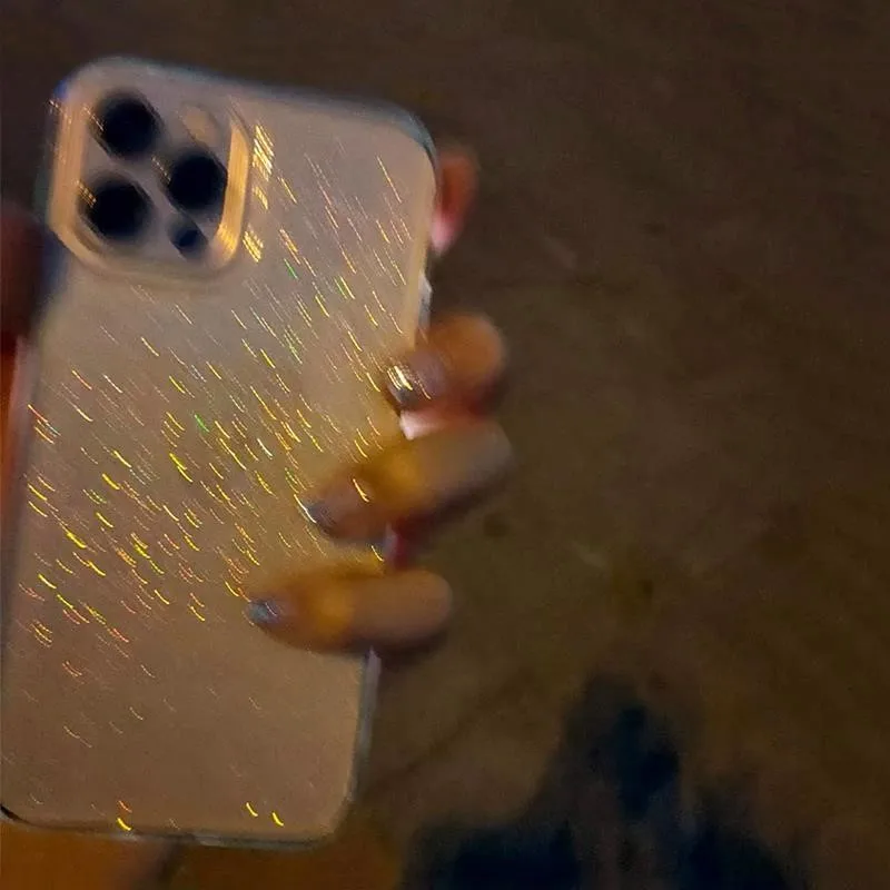 Luxury Bling Glitter Shockproof Transparent Soft TPU Cover