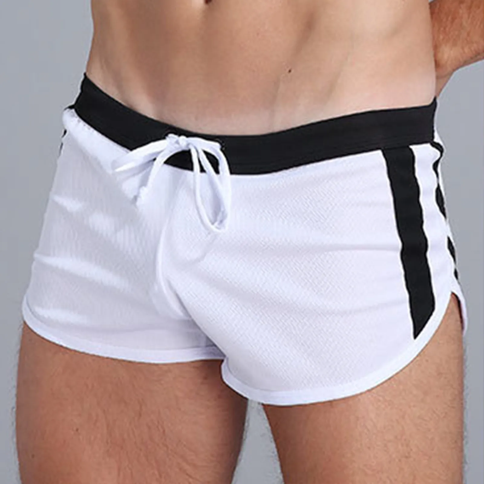 

Summer Homewear Sports Trunks Loose Breathable Shorts Summer Sportswear Shorts For Men Bodybuilding Fitness Pantalones Cortos