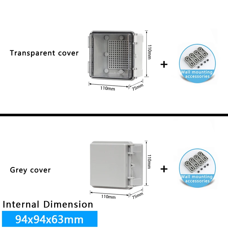 Heavy-Duty Waterproof Electrical Enclosure - IP66 Weatherproof & Dustproof