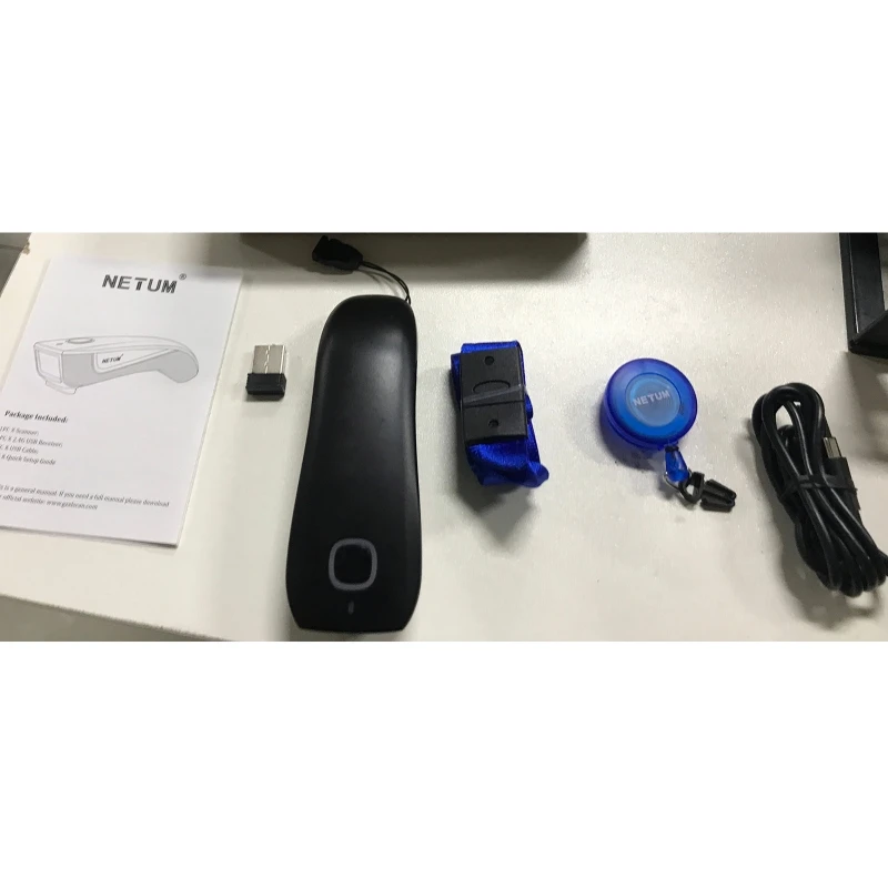 H052 바코드 스캐너 C750 블루투스 호환 무선 핸드 헬드 포켓 QR 바코드 데이터 리더 스토어 모바일 지불